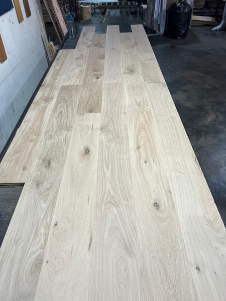 European French Oak Unfinished - Engineered 3/4" X 7" Width $5.65