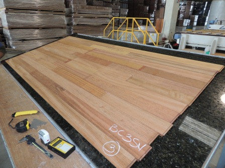 Brazilian Cherry SE Unfinished Clear Grade $5.39 per SQFT